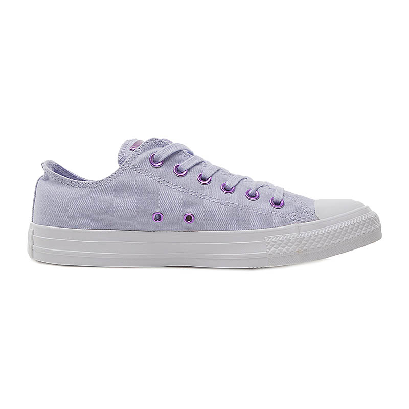 Кеди Converse CTAS OX OXYGEN PURPLE/WASHED LILAC/ Унісекс р.37 Білий/Бежевий