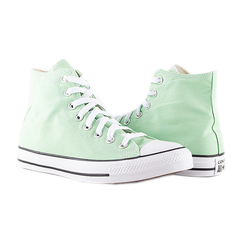 Кеди Converse CTAS HI Унісекс р.41.5 Салатовий/Білий