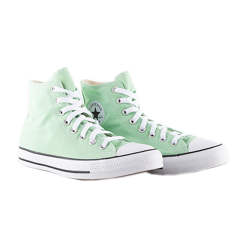 Кеди Converse CTAS HI Унісекс р.41.5 Салатовий/Білий