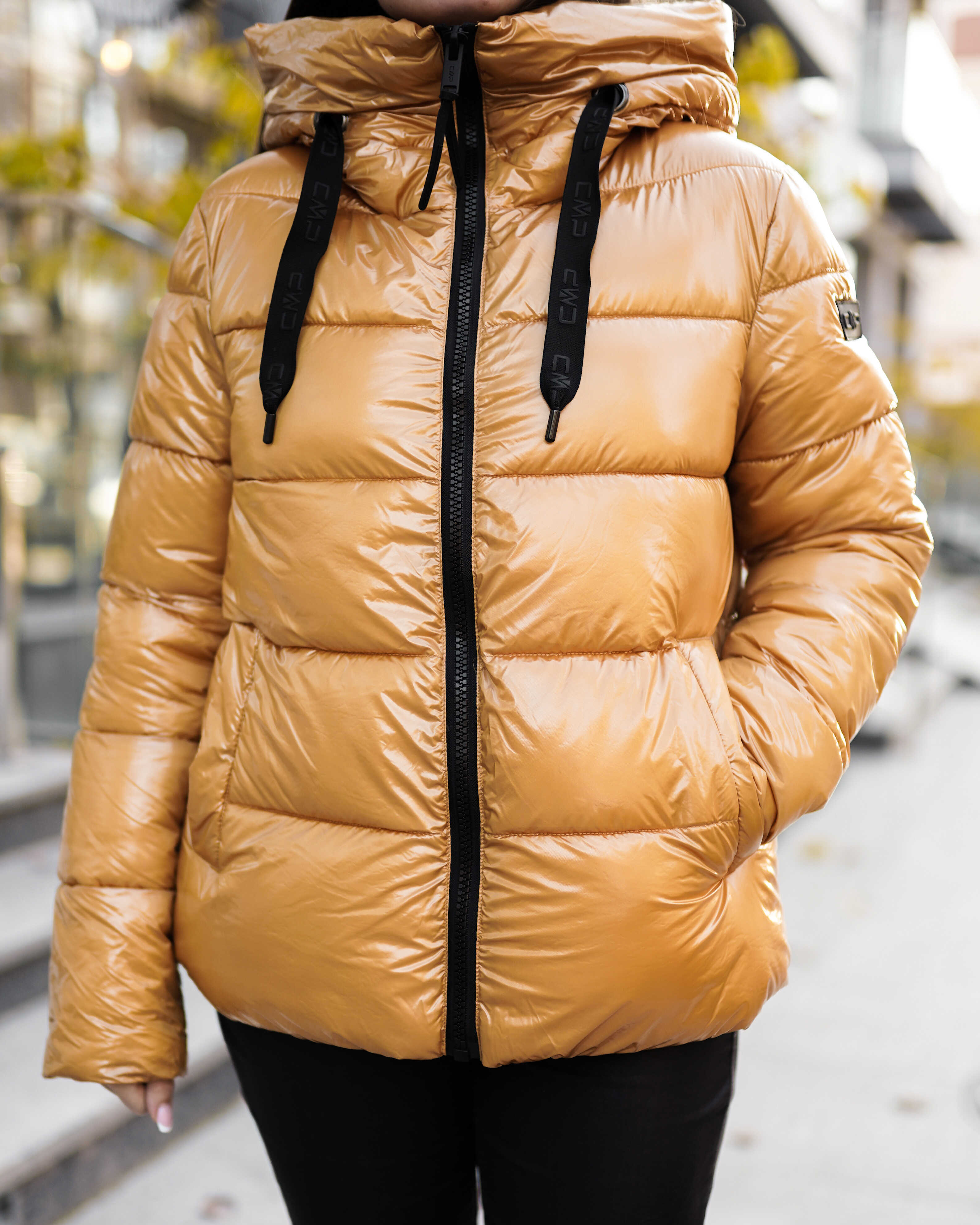 Куртка CMP WOMAN JACKET FIX HOOD Жіноча р.2XS Жовтий