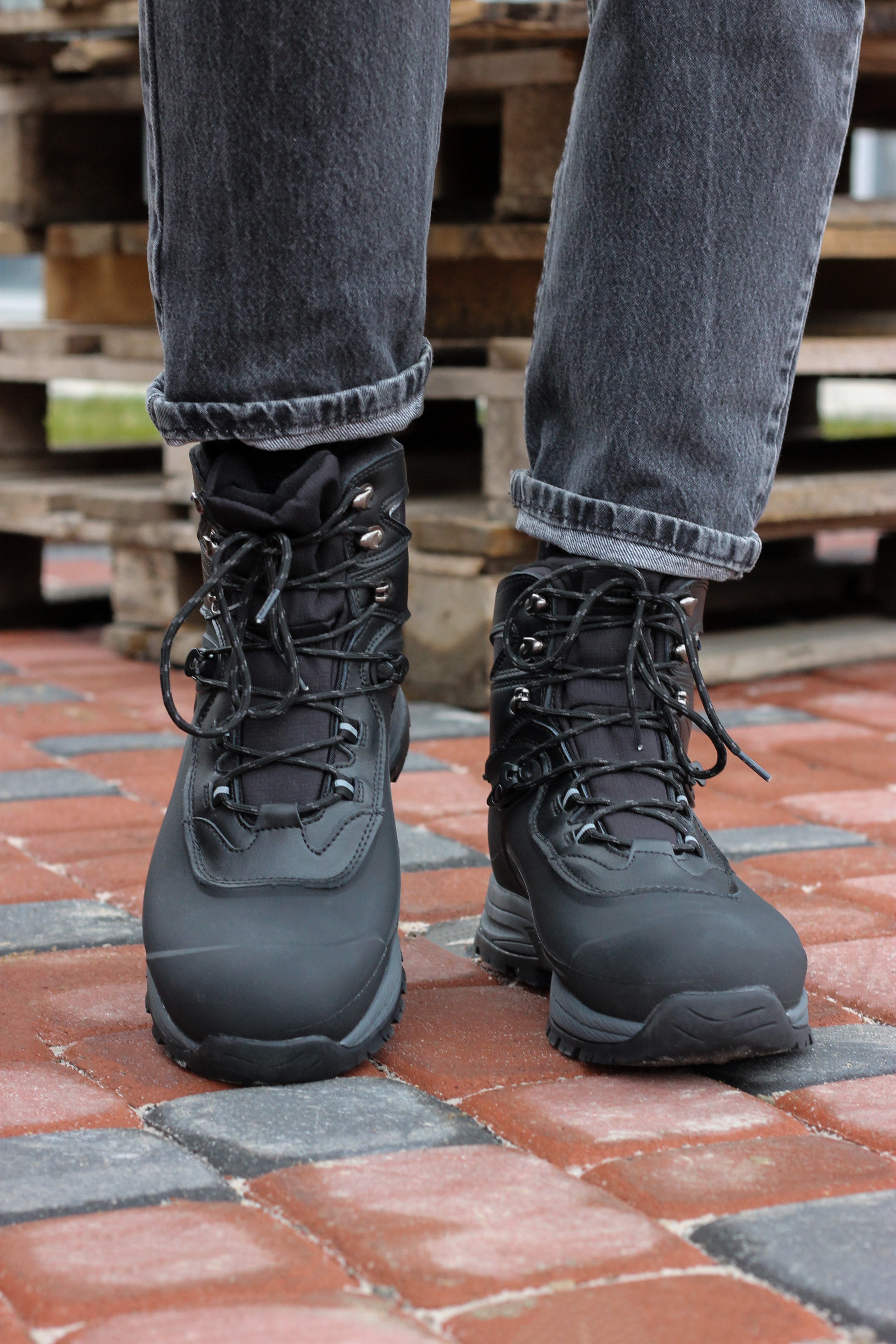 Черевики CMP HACRUX SNOW BOOT WP Чоловіки р.44 Чорний