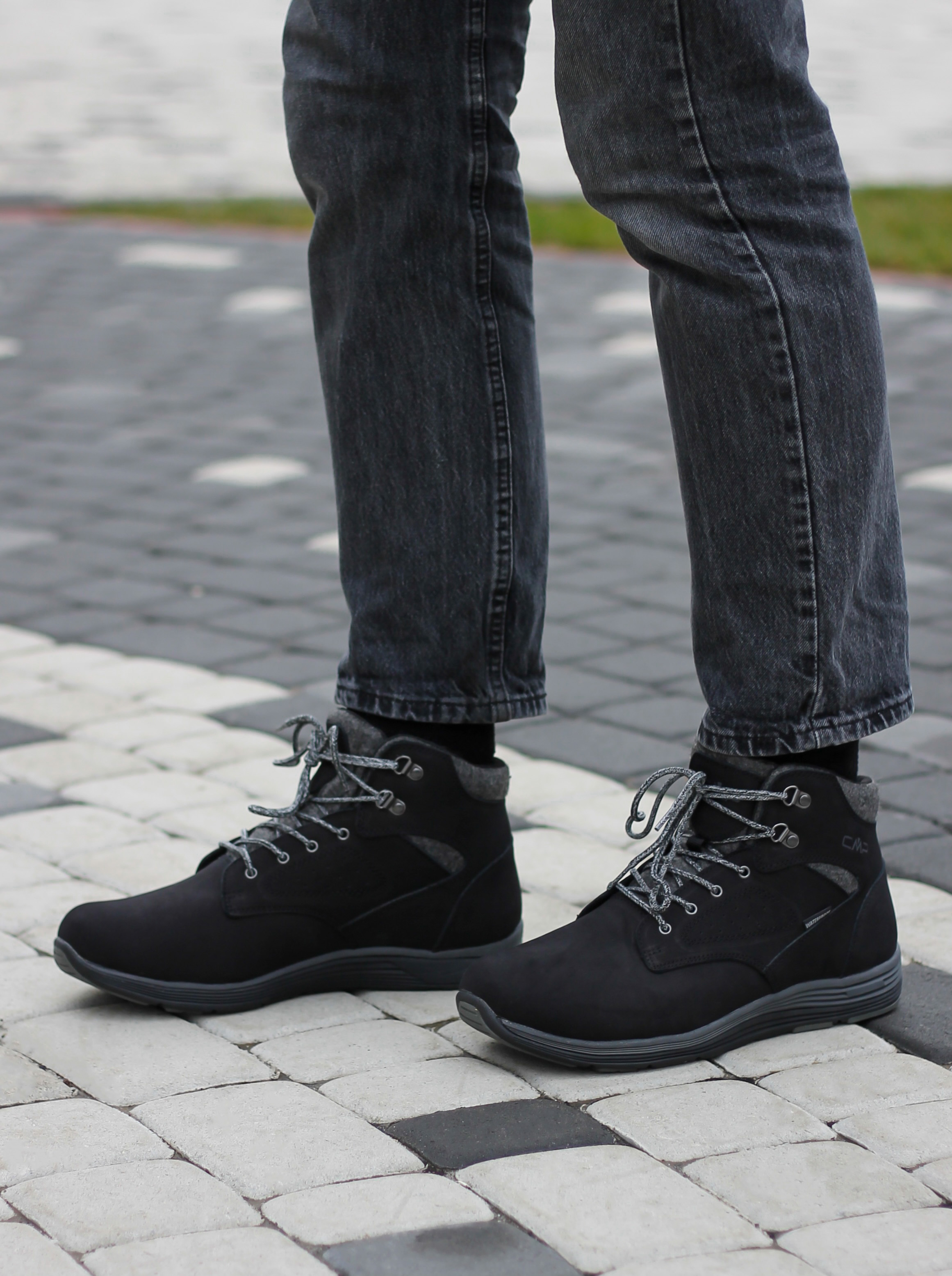Черевики CMP NIBAL MID LIFESTYLE SHOE WP Чоловіки р.46 Чорний
