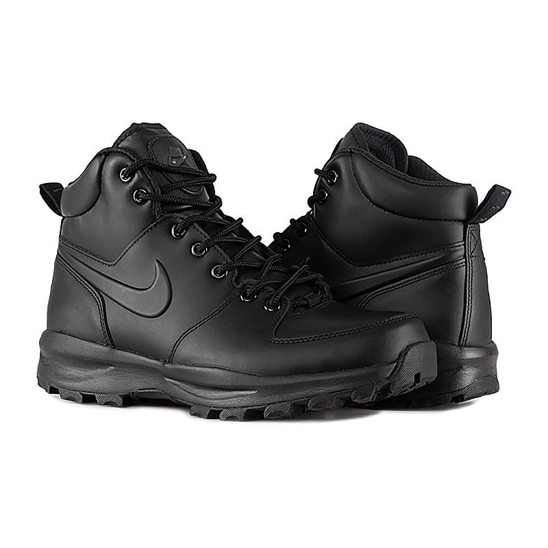 Кросівки Nike MANOA LEATHER Чоловіча р.40.5 Чорний