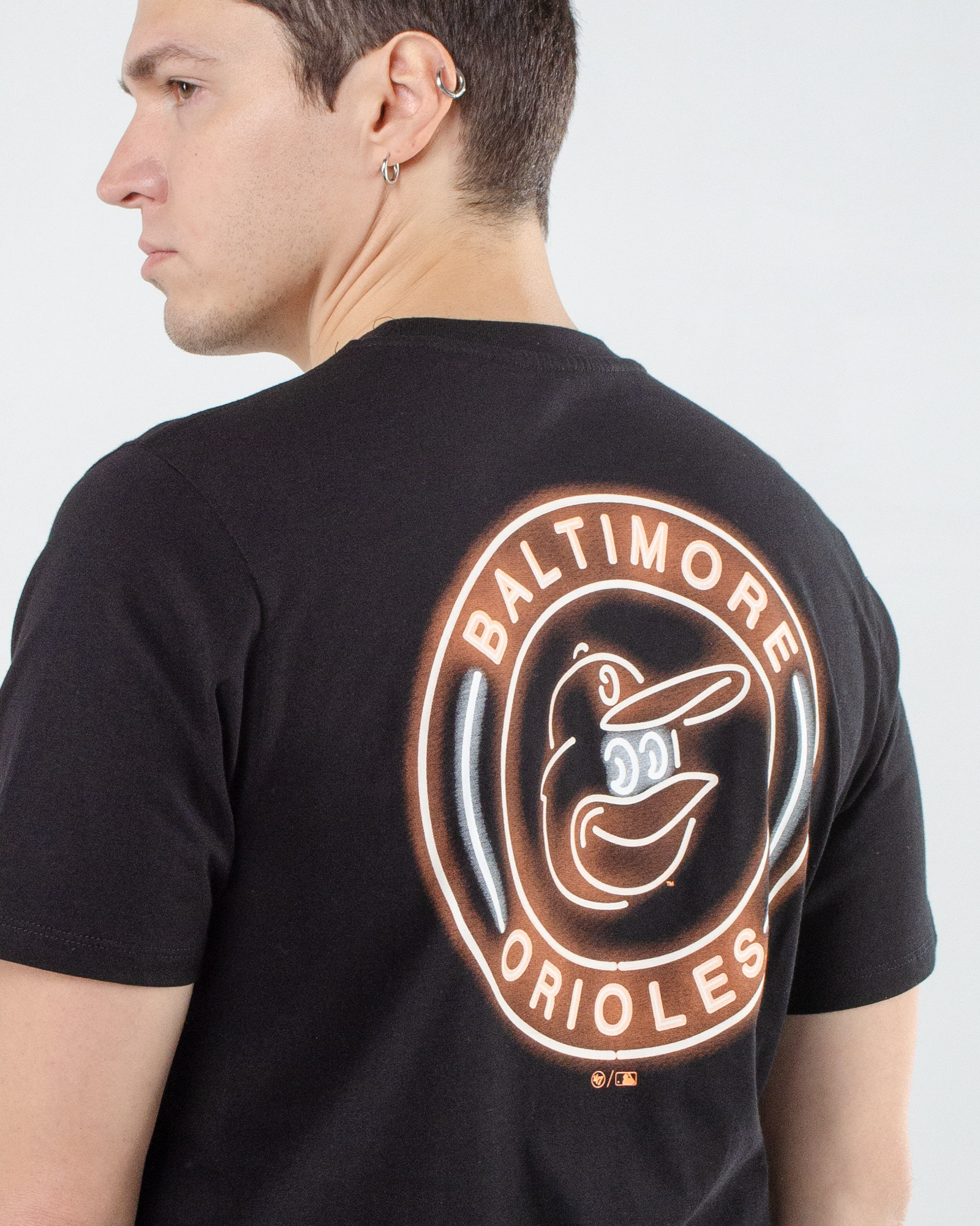 Футболка 47 Brand MLB BALTIMORE ORIOLES AFTERGLOW Чоловіча р.S