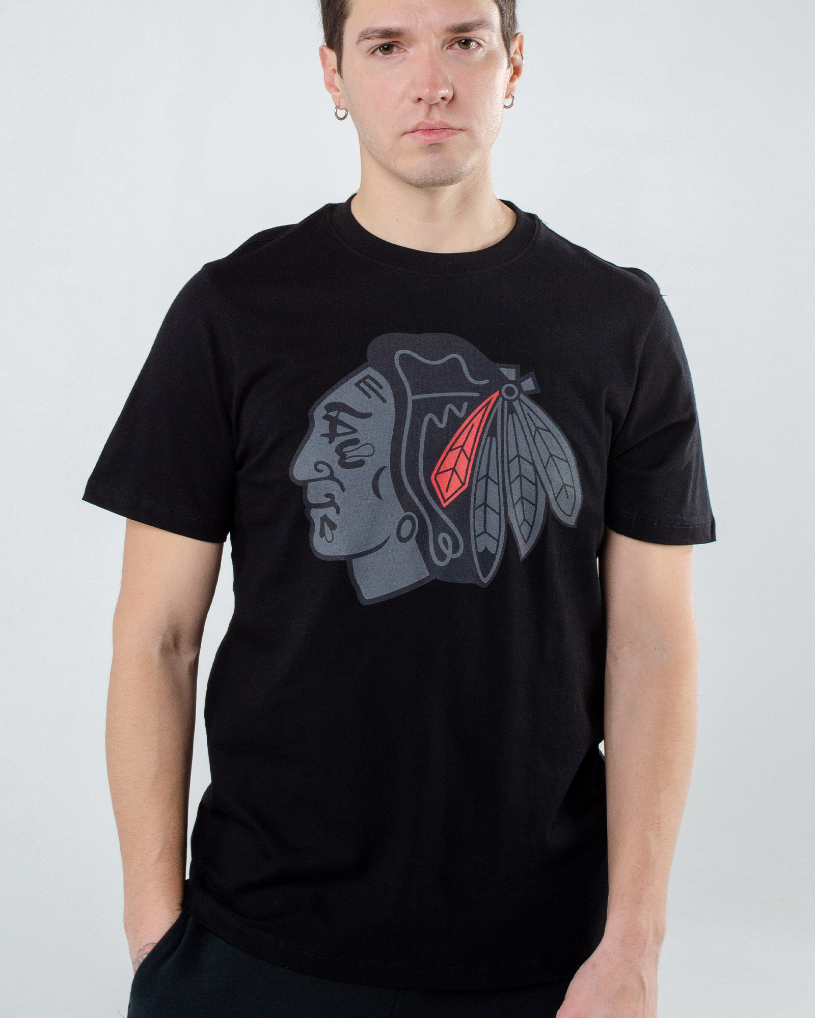 Футболка 47 Brand NHL CHICAGO BLACKHAWKS Чоловіча р.S