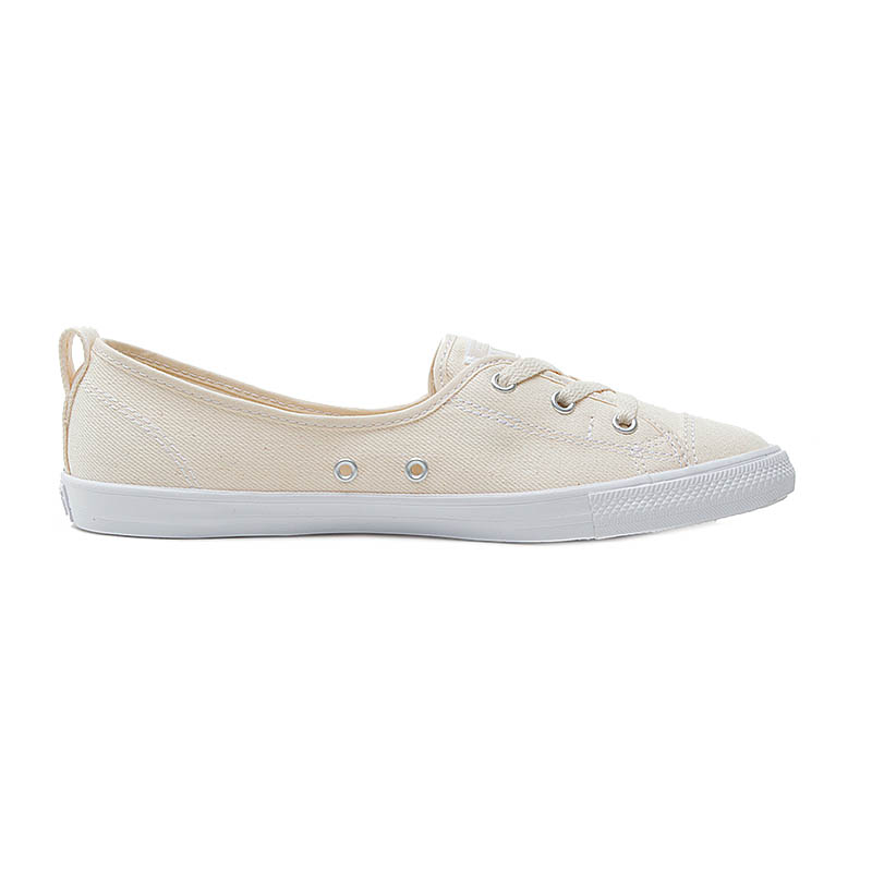 Кеди Converse CTAS BALLET LACE SLIP Жіноча р.39 Бежевий/Білий