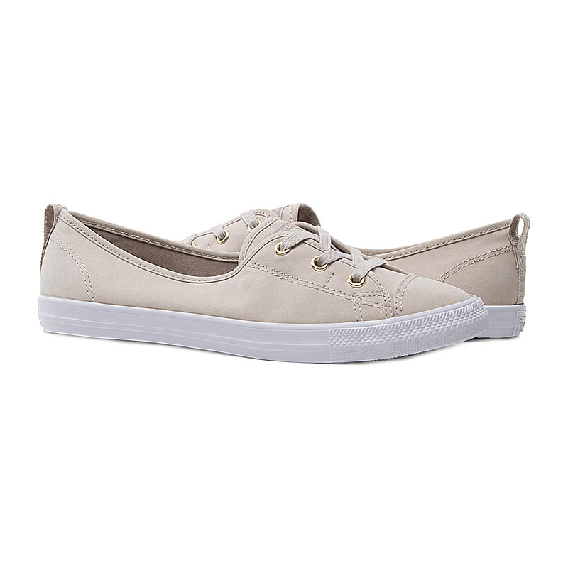 Кеди Converse All Star Жіноча р.38.5 Бежевий/Білий