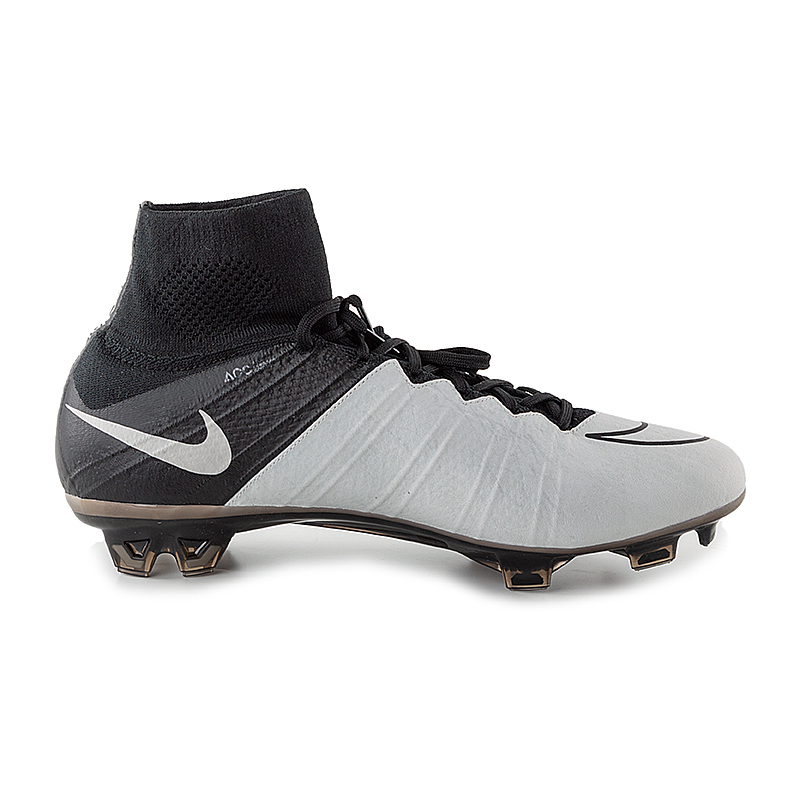 Бутси Nike MERCURIAL SUPERFLY LTHR FG Чоловіки р.45 Чорний