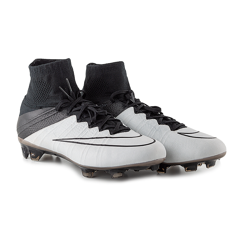 Бутси Nike MERCURIAL SUPERFLY LTHR FG Чоловіки р.45 Чорний