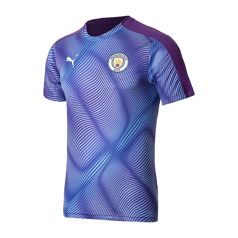 Футболка Puma MAN CITY STADIUM LEAGUE MEN'S JERSEY Чоловіки р.2XL Блакитний/Фіолетовий