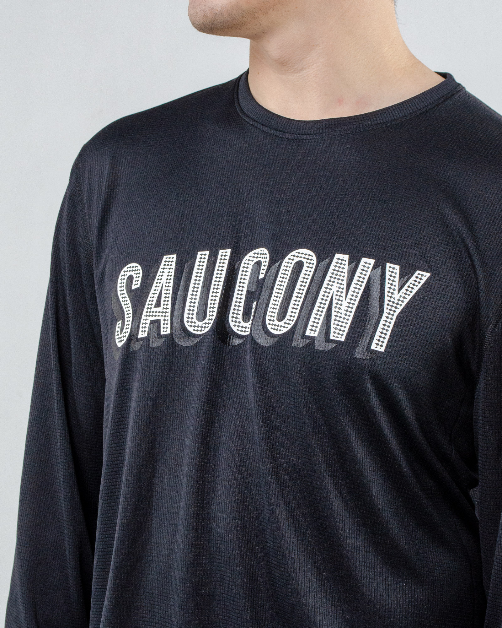 Кофта Saucony STOPWATCH LONG SLEEVE Чоловіча р.S