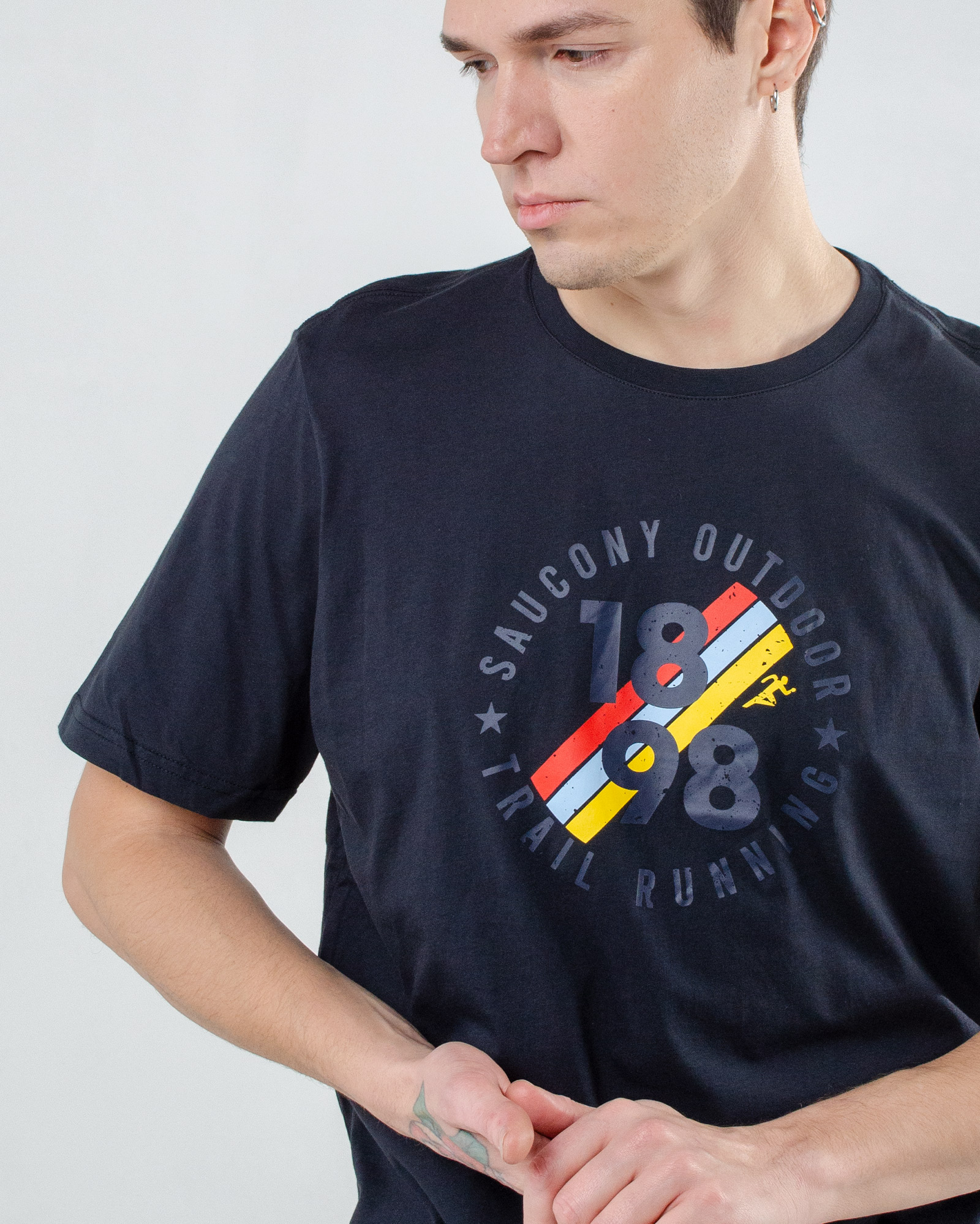 Футболка Saucony RESTED SHORT SLEEVE Чоловіча р.S