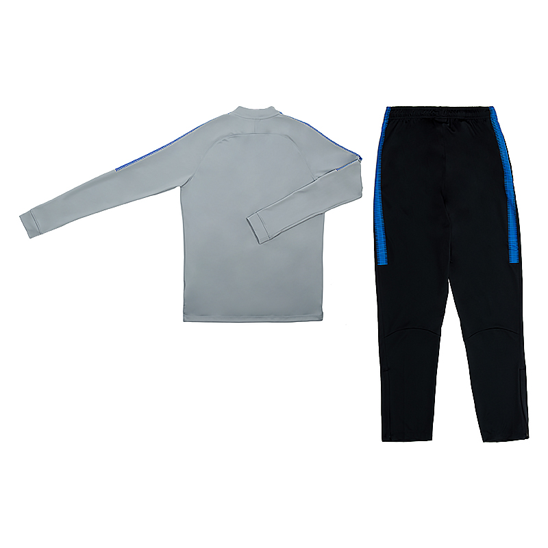 Костюм Nike INTER Y NK DRY SQD TRK SUIT K Хлопці (8-15) р.M Чорний/Сірий