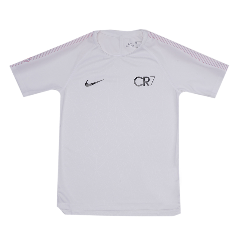 Футболка Nike cr7 dry sqd top ss gx Хлопчик (8-15) р.M Білий