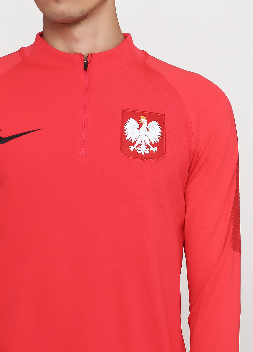 Кофта Nike POL M NK DRY SQD DRIL TOP Чоловіки р.M Рожевий