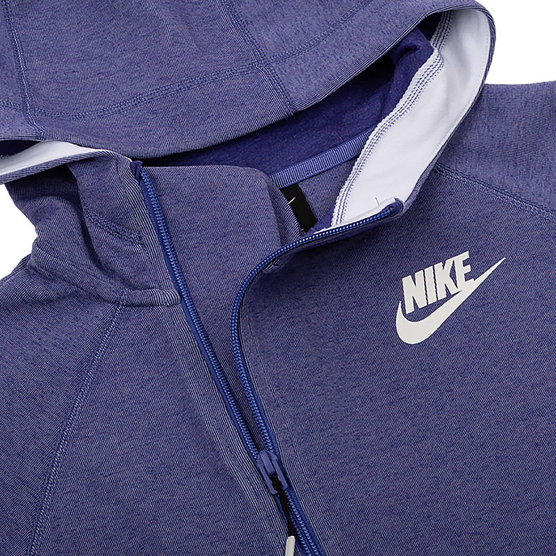 Кофта Nike G NSW TCH FLC HOODIE FZ Дівчата (8-15) р.L Фіолетовий