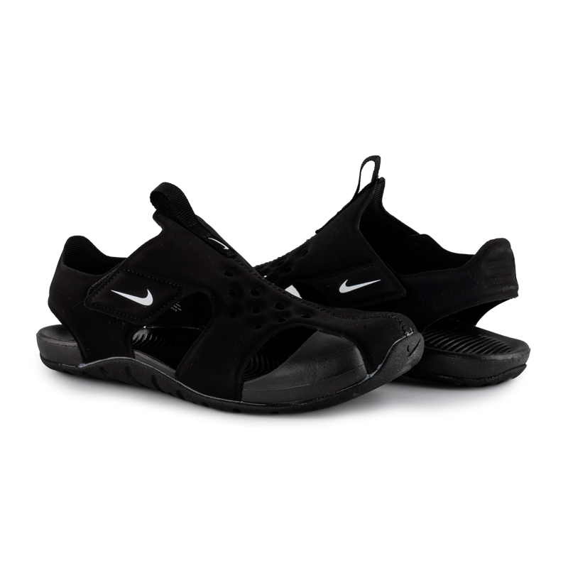 Тапочки Nike SUNRAY PROTECT 2 (PS) Хлопчик (8-15) р.28 Чорний