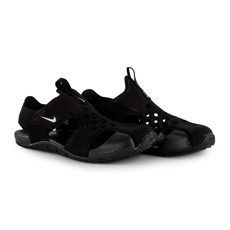 Тапочки Nike SUNRAY PROTECT 2 (PS) Хлопчик (8-15) р.28 Чорний