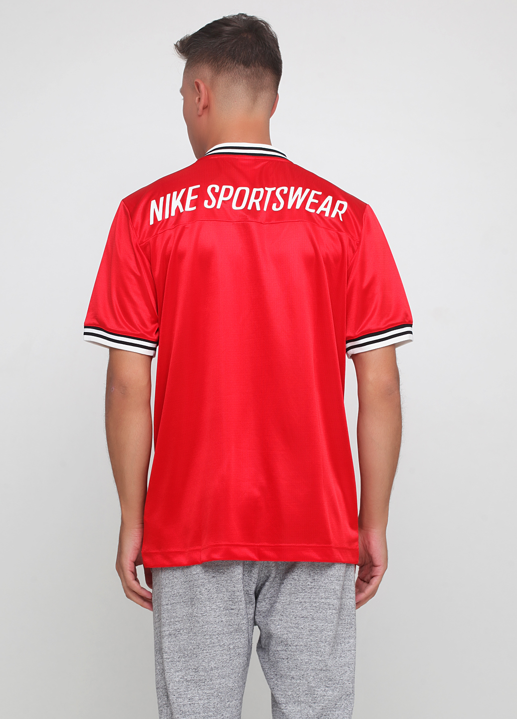 Футболка Nike M NSW TOP SS ARCHIVE Чоловіча р.S Червоний