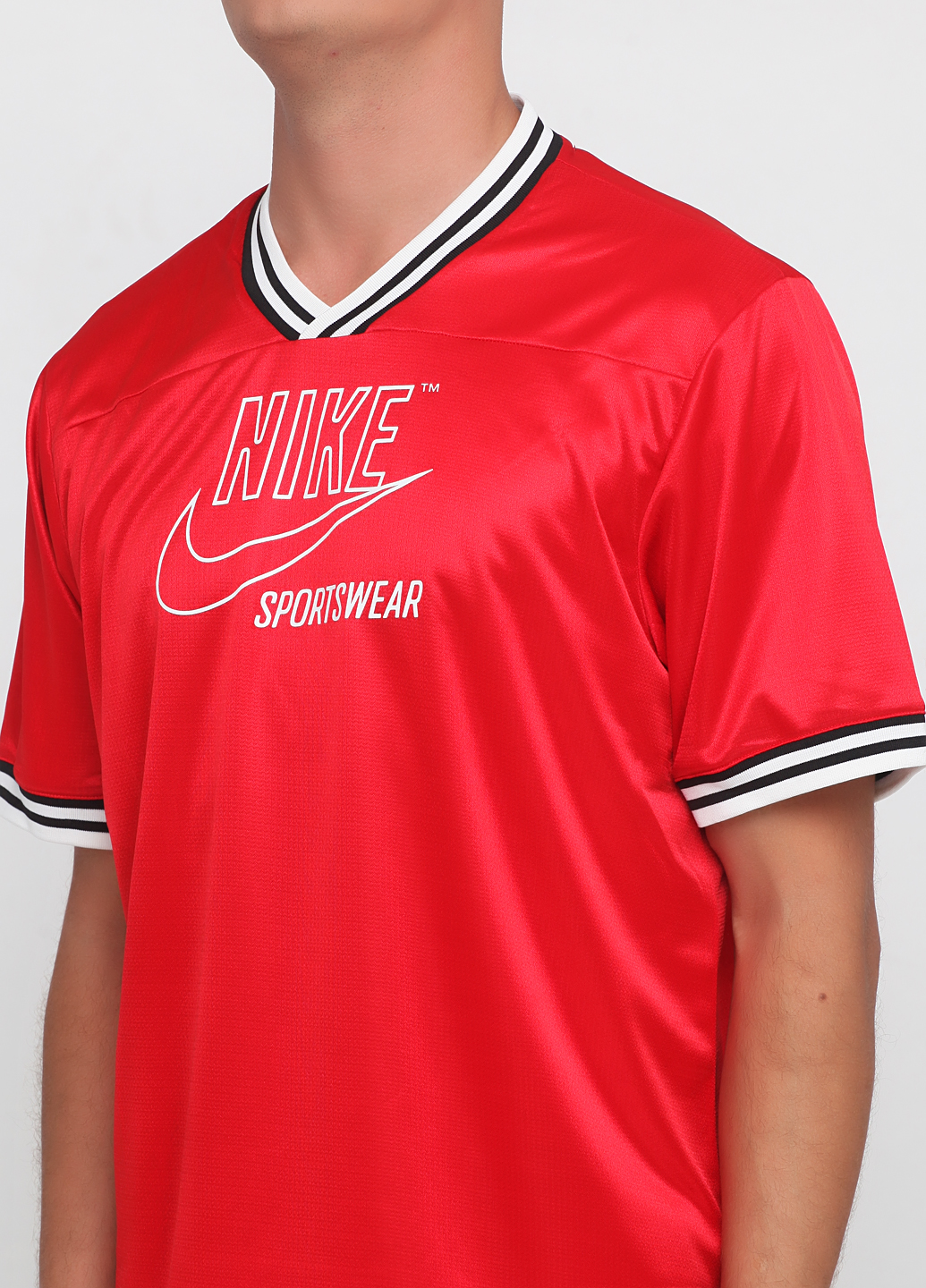 Футболка Nike M NSW TOP SS ARCHIVE Чоловіча р.S Червоний