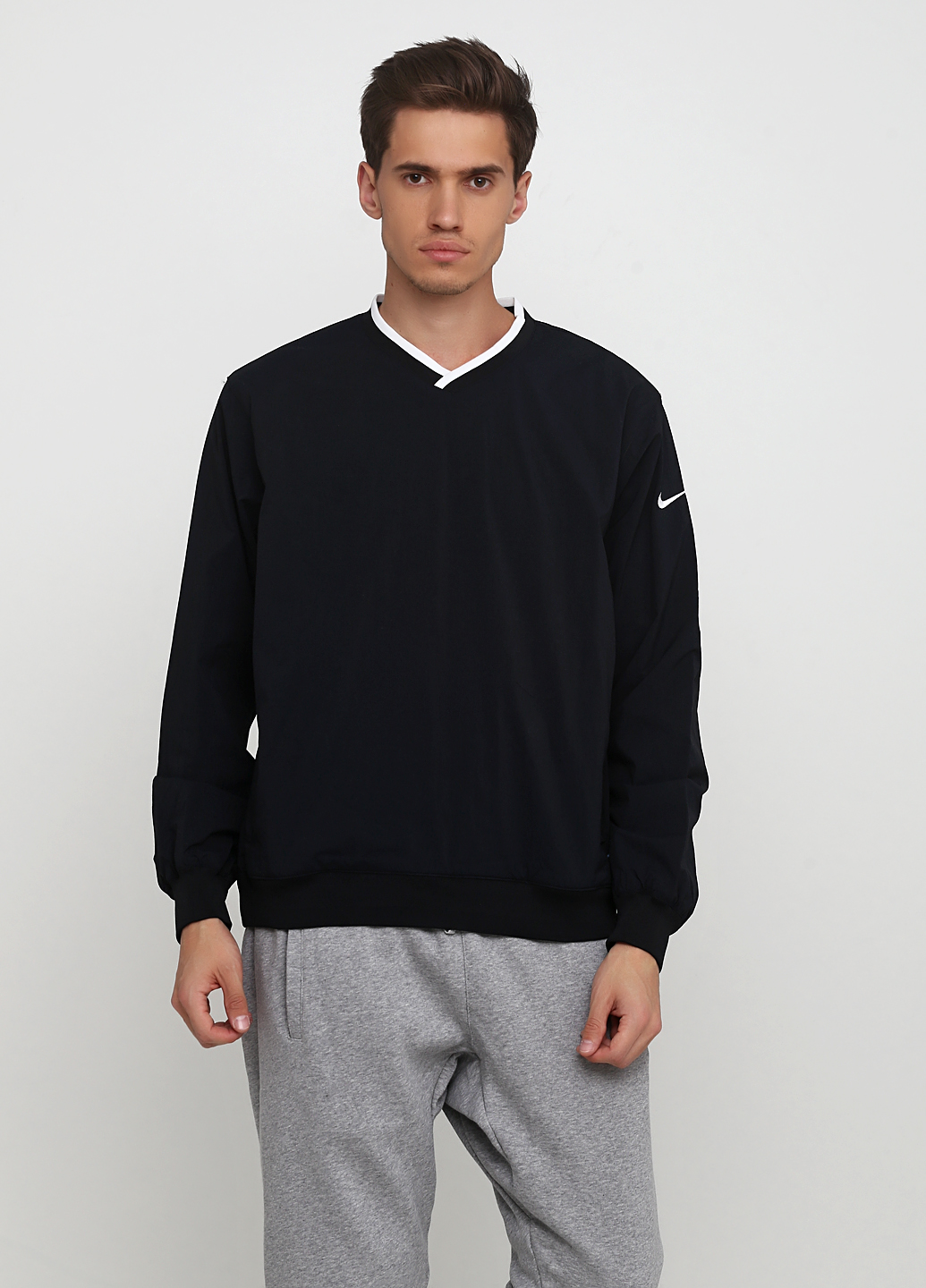 Кофта Nike M NK SB TOP WIND Чоловіки р.XS Чорний