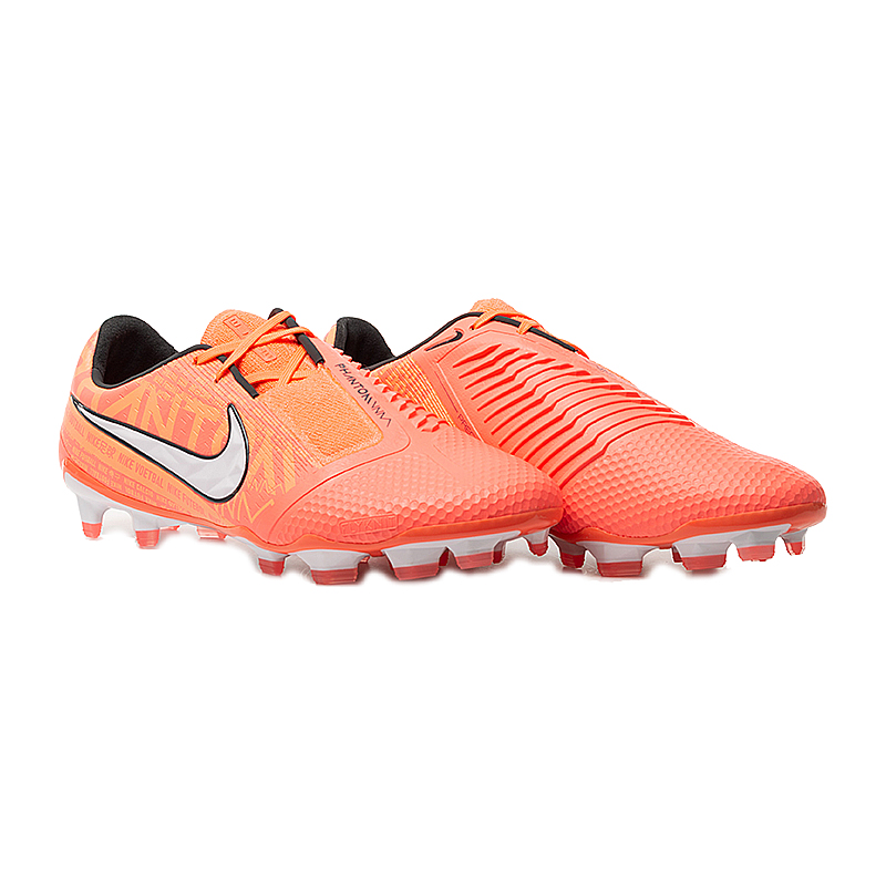 Бутси Nike PHANTOM VENOM ELITE FG Унісекс р.45.5 Помаранчевий