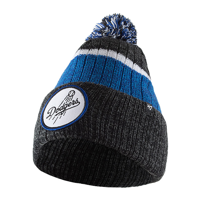 Шапка 47 Brand HOLCOMB LOS ANGELES DODGERS Унісекс р.MISC Сірий