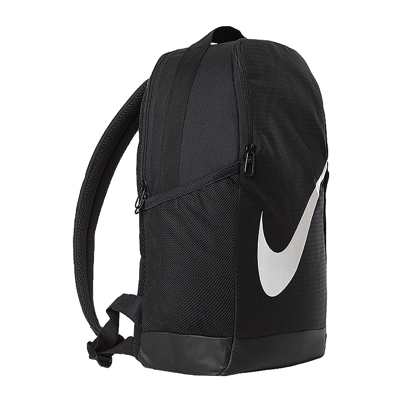 Рюкзак Nike Y NK BRSLA BKPK - FA19 Унісекс дитячий (8-15) р.MISC Білий/Чорний