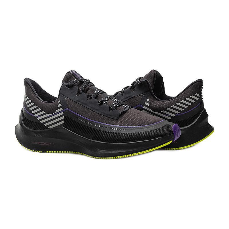 Кросівки Nike WMNS ZOOM WINFLO 6 SHIELD Жінки р.35.5 Чорний