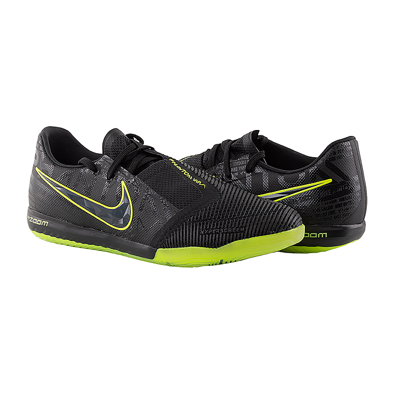 Бутси Nike ZOOM PHANTOM VENOM PRO IC Унісекс р.42.5 Чорний