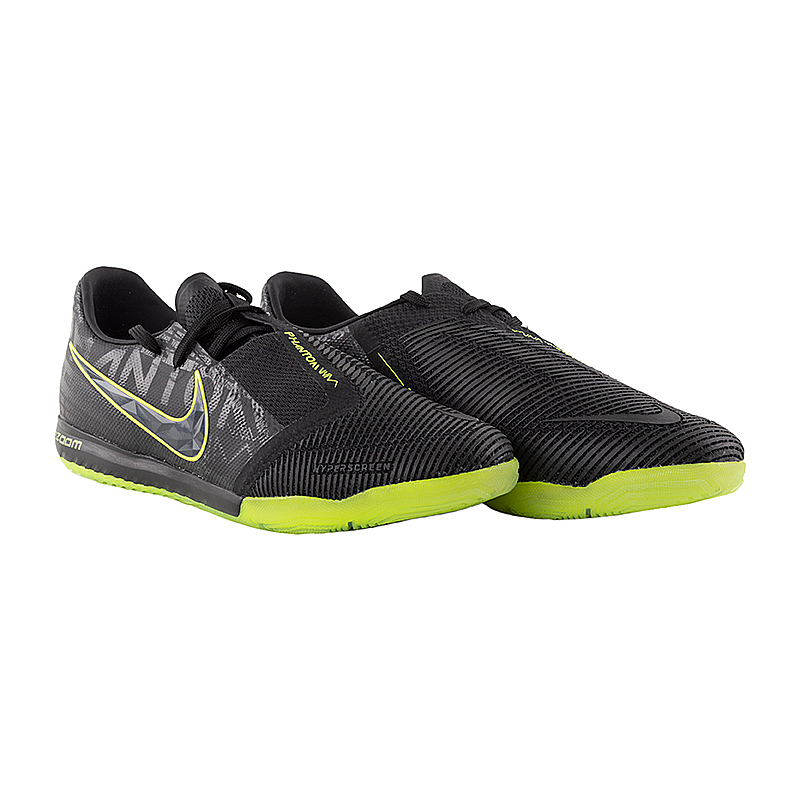 Бутси Nike ZOOM PHANTOM VENOM PRO IC Унісекс р.42.5 Чорний
