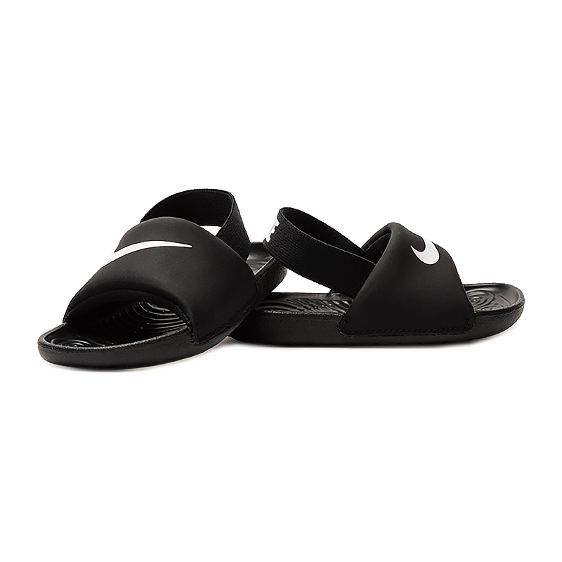 Тапочки Nike KAWA SLIDE (TD) Хлопчик (3-8) р.25 Білий/Чорний