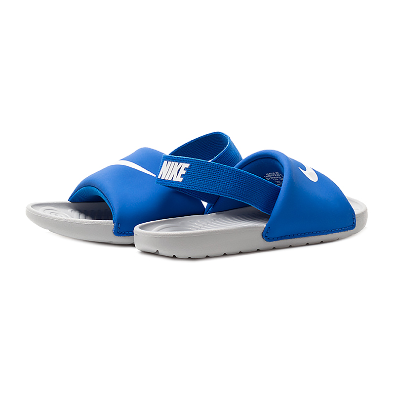 Тапочки Nike KAWA SLIDE BT Хлопчик (3-8) р.26 Синій/Сірий