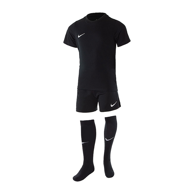 Костюм Nike LK NK DRY PARK20 KIT SET K Унісекс дитячий (3-8) р.L Чорний