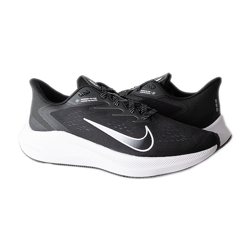 Кросівки Nike Air Zoom Winflo 7 Чоловіки р.38.5 Чорний