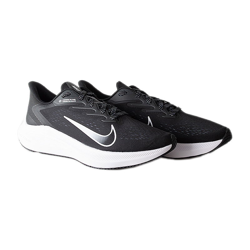 Кросівки Nike Air Zoom Winflo 7 Чоловіки р.38.5 Чорний