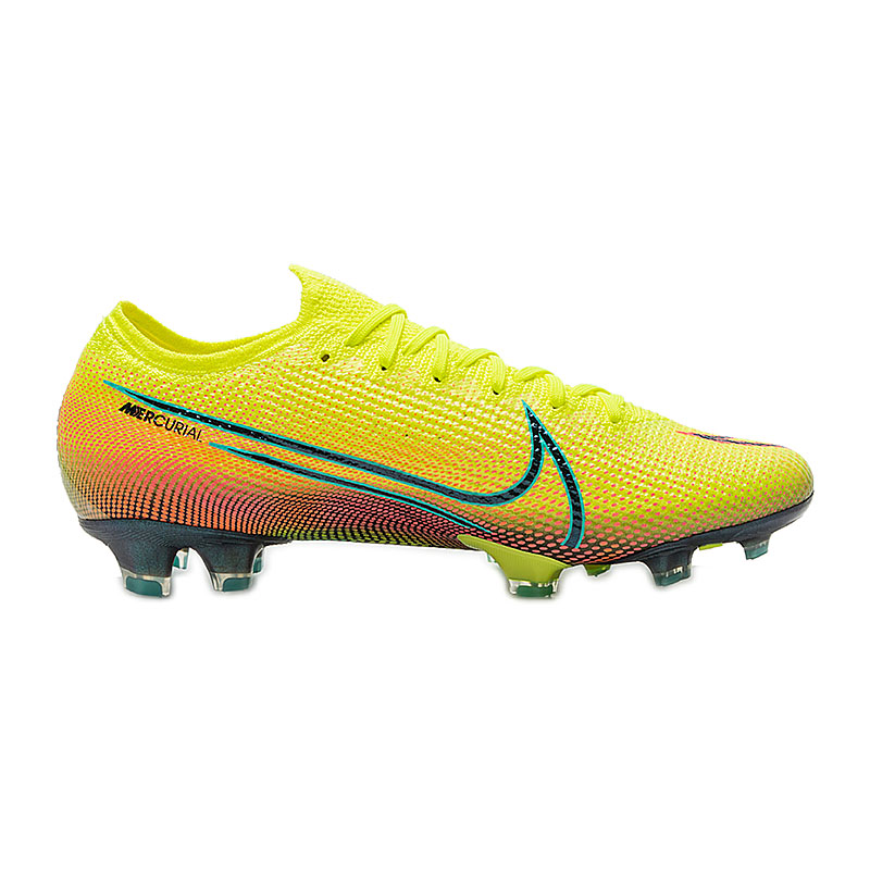Бутси Nike VAPOR 13 ELITE MDS FG Унісекс р.45.5 Комбінований/Салатовий