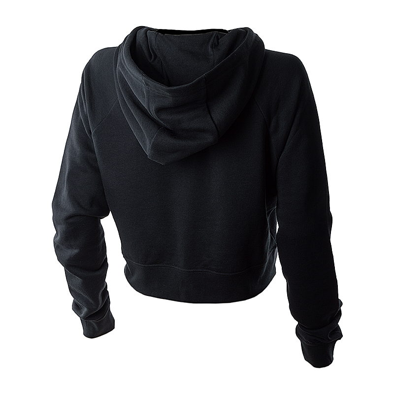 Кофта Nike W NSW ESSNTL FLC GX CROP HDY Жіноча р.XS Чорний