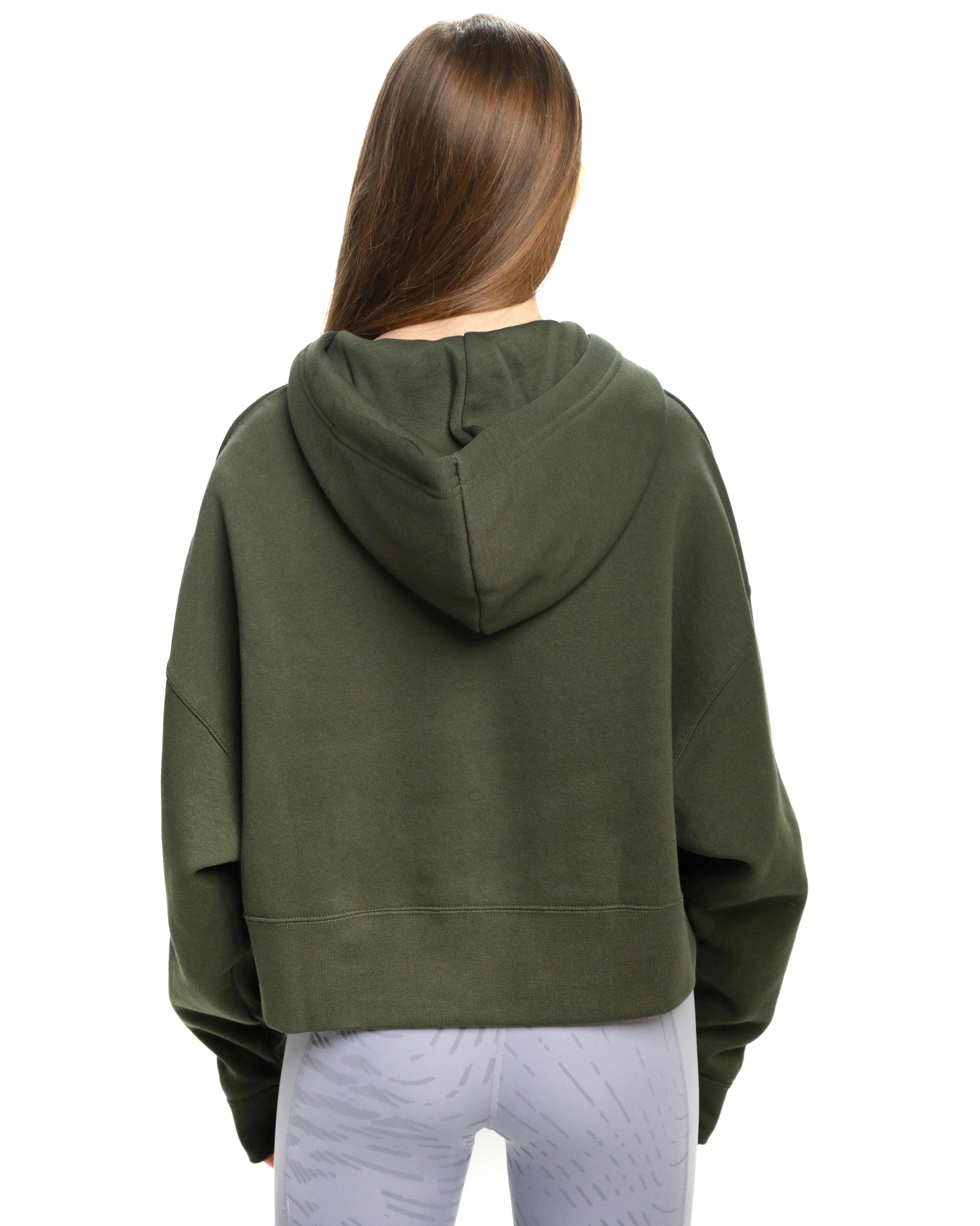 Толстовка Nike W NSW FZ FLC TREND Жіноча р.XS Хакі