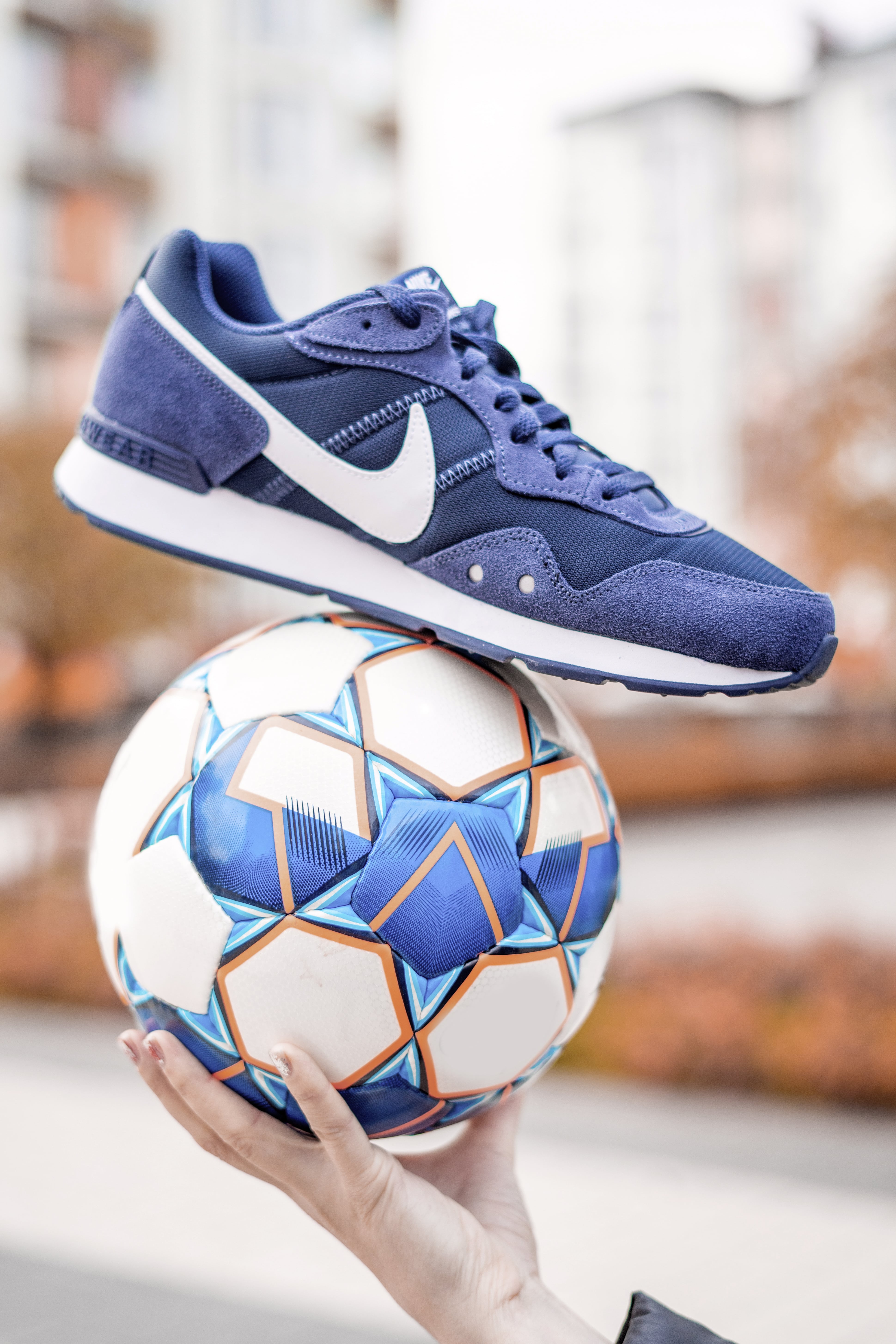 Кросівки Nike VENTURE RUNNER Чоловіча р.42.5 Синій/Білий