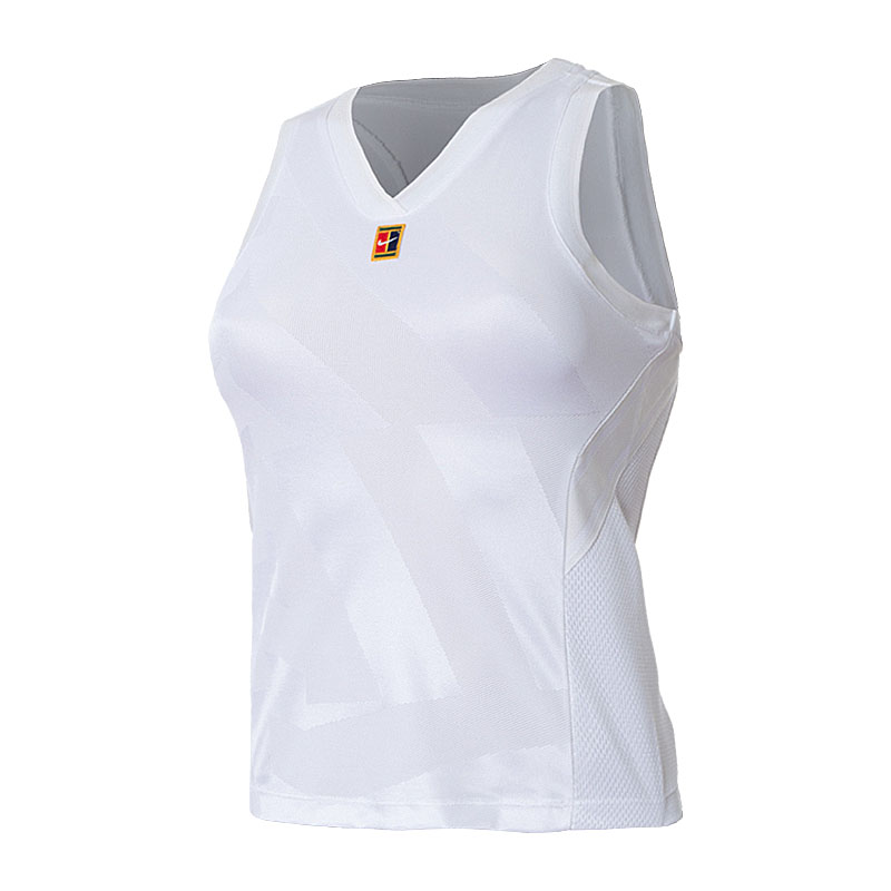 Майка Nike W NKCT DRY SLAM TANK LN NT Жіноча р.XS Білий/Комбінований