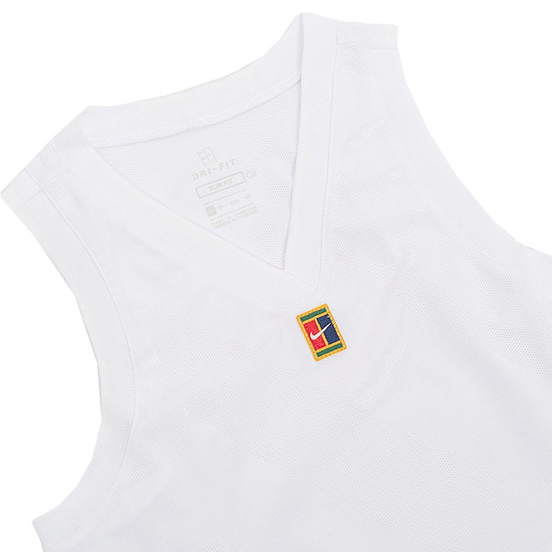 Майка Nike W NKCT DRY SLAM TANK LN NT Жіноча р.XS Білий/Комбінований