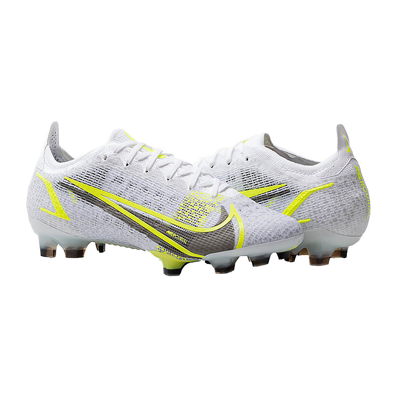 Бутси Nike VAPOR 14 ELITE FG Унісекс р.45 Сірий