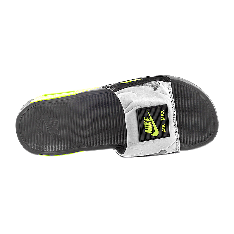 Тапочки Nike WMNS AIR MAX 90 SLIDE Жіноча р.38 Чорний/Сірий