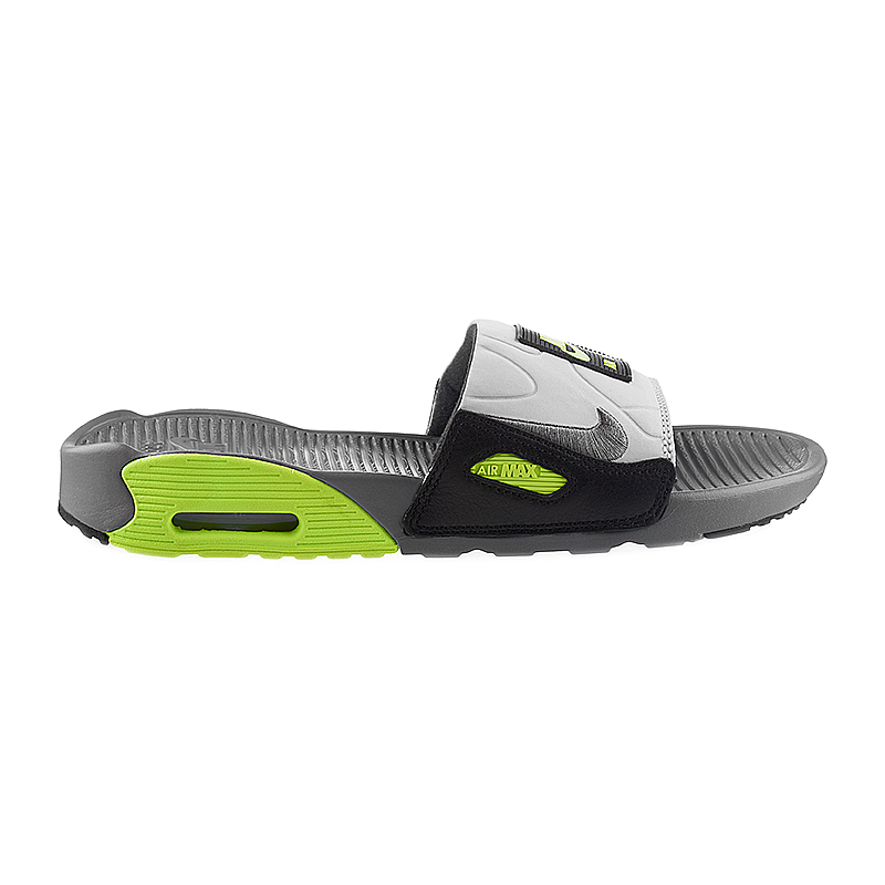 Тапочки Nike WMNS AIR MAX 90 SLIDE Жіноча р.38 Чорний/Сірий
