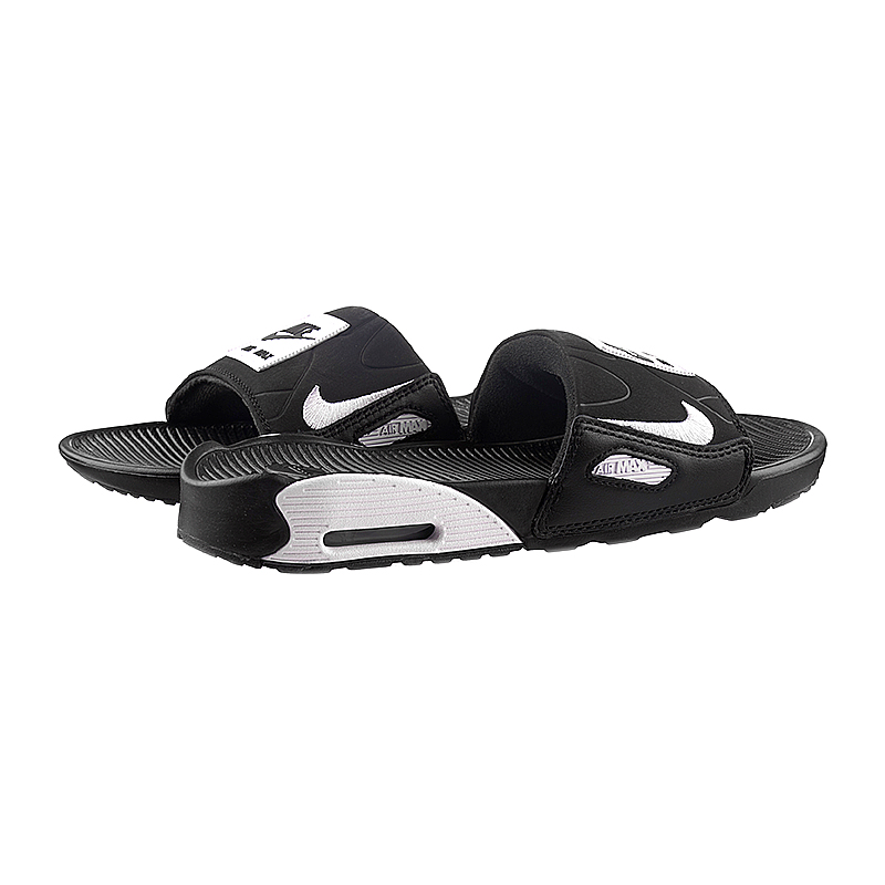 Тапочки Nike WMNS AIR MAX 90 SLIDE Жіноча р.39 Білий/Чорний