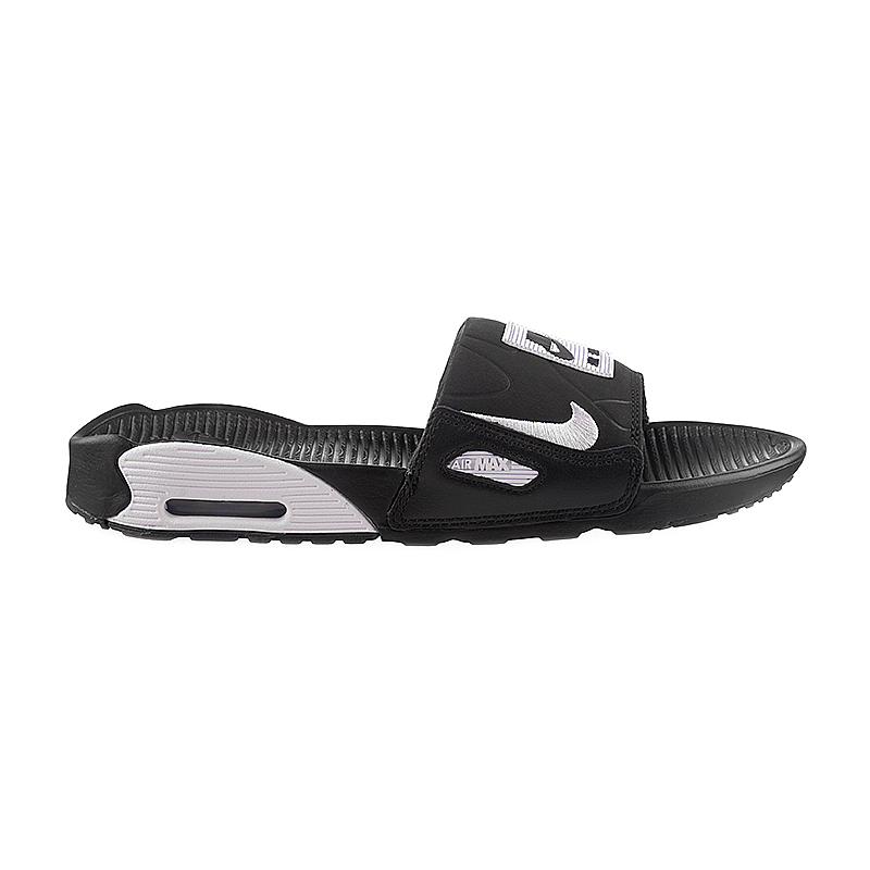 Тапочки Nike WMNS AIR MAX 90 SLIDE Жіноча р.39 Білий/Чорний
