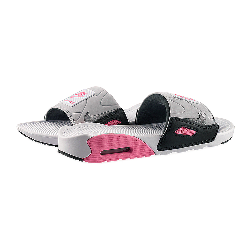 Тапочки Nike WMNS AIR MAX 90 SLIDE Жінки р.36.5 Рожевий/Сірий