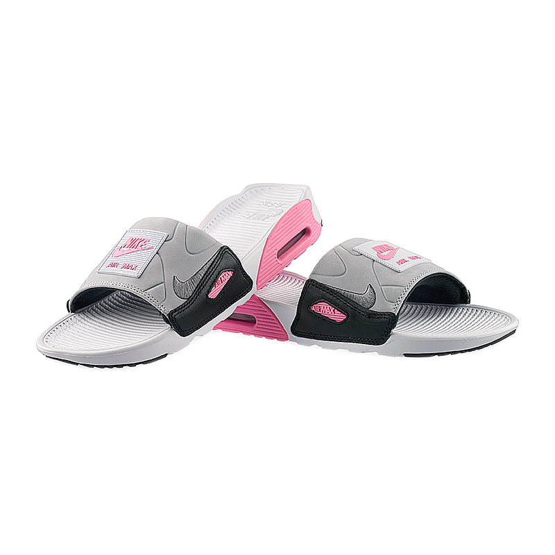 Тапочки Nike WMNS AIR MAX 90 SLIDE Жінки р.36.5 Рожевий/Сірий