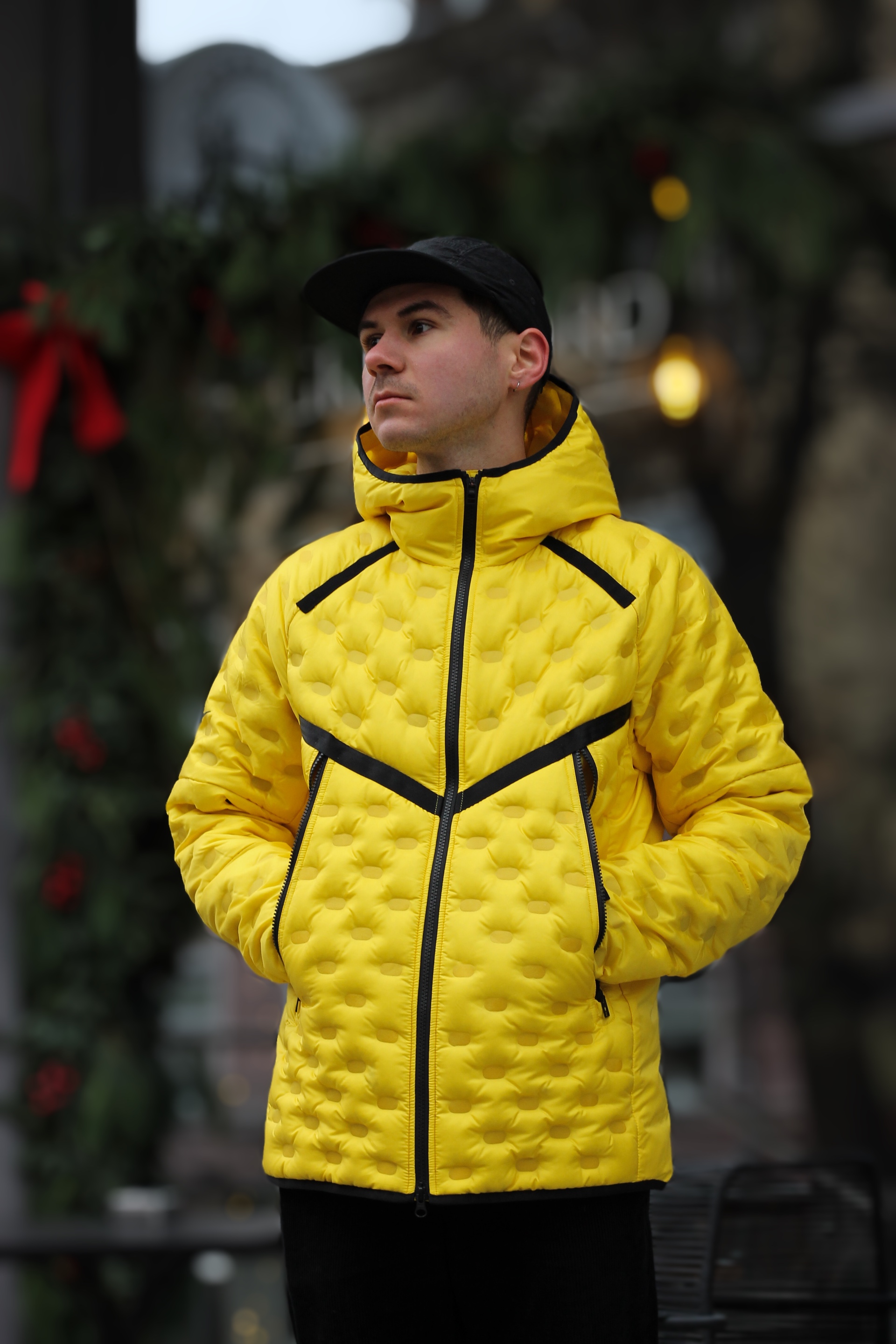 Куртка Nike M NSW TCH PCK DWN FILL JKT HD Чоловіча р.S Коричневий